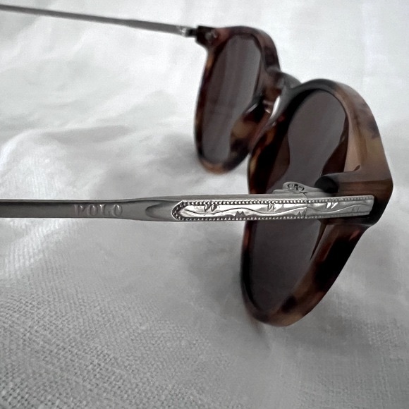 Polo Ralph Lauren Jerry Tortoise/Brown 100% UV Protection PH 4096 - Picture 6 of 8